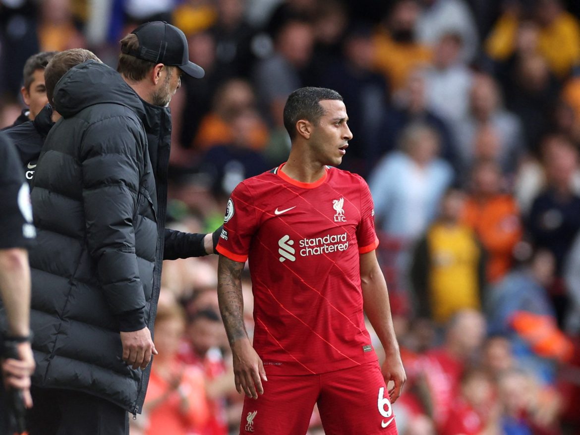 Liverpool: Thiago should be axed