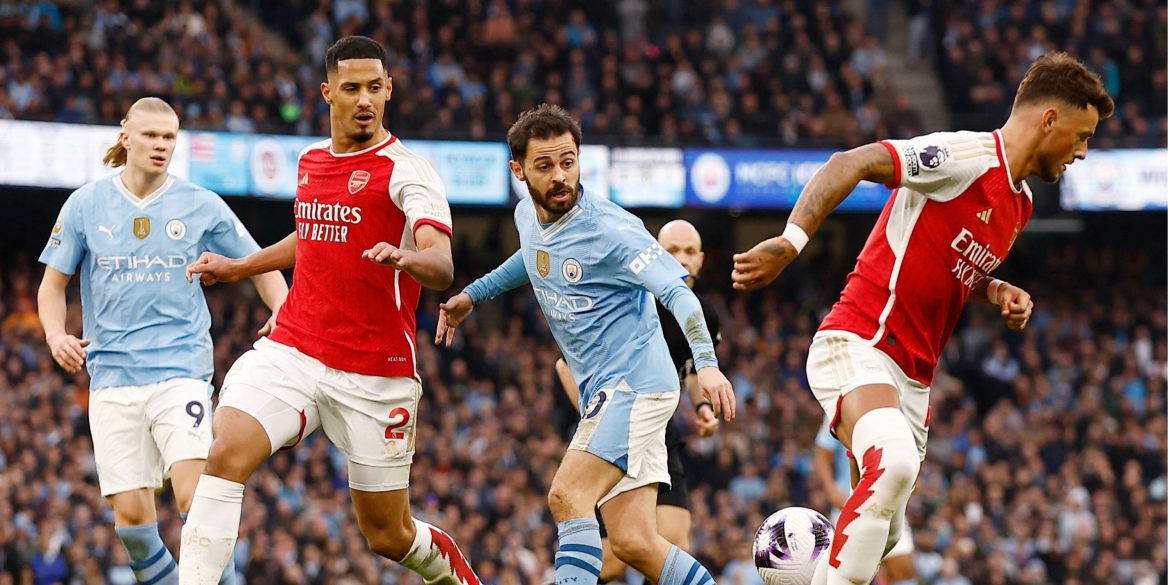 Arsenal ace was just as good as William Saliba against Man City